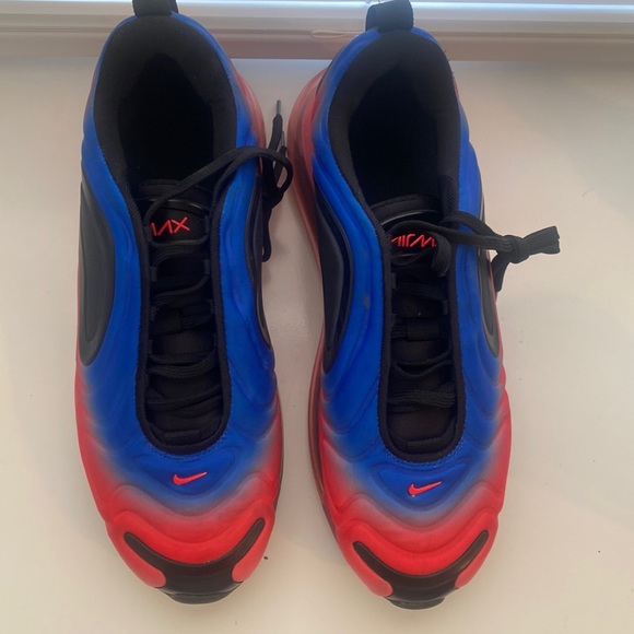 Nike Air Max 720s ‘racer blue crimson’ - Picture 2 of 5